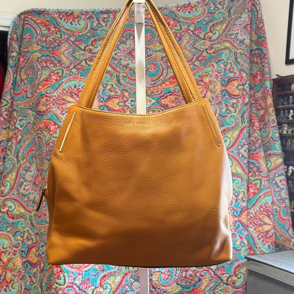 Vince Camuto Handbags - Vince Camuto Wheat Leather Shoulder Bag